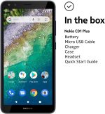 Nokia C01 Plus | Android 11 (Go Edition) | Unlocked Smartphone | 2-Day Battery | 2/32GB | 6.52-Inch Screen | Dark Blue - Image 3